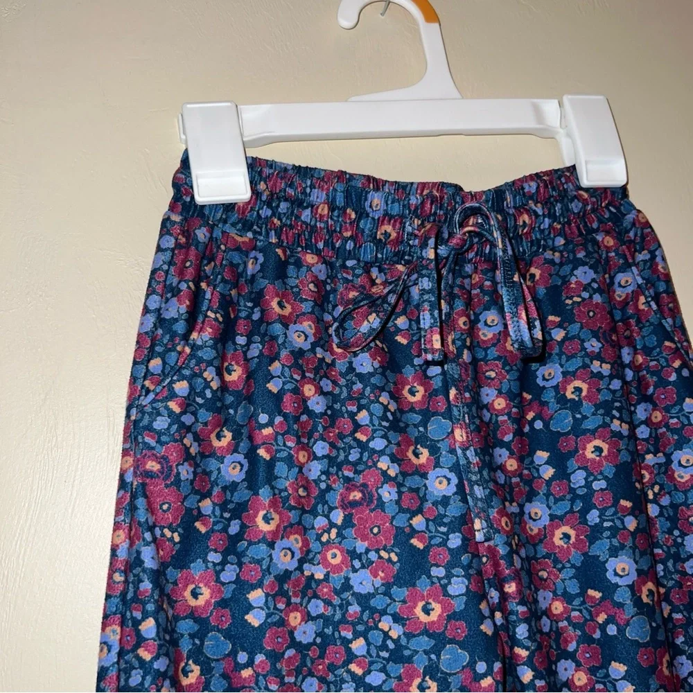 Jane + Jo Lounge Pajamas Jogger Set Moody Florals